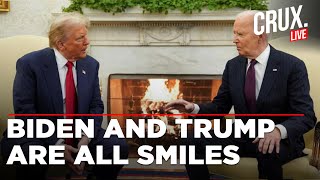 Trump Live | Trump Meets Biden At White House, Both Pledge Smooth Transition | Trump Biden Live