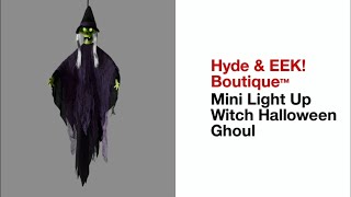 Mini Light Up Witch Halloween Ghoul - Hyde & EEK! Boutique™