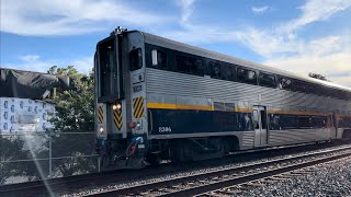 Amtrak California 8306 leading the Auburn Capitol Corridor through Sacramento