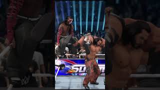 The Hardy Boyz Tag Team Finisher To The Authority😱 - WWE2K24 #shorts #shortsfeed