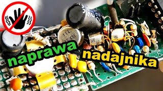 Nadajnik który spadł z nieba! Naprawa nadajnika telemetrycznego