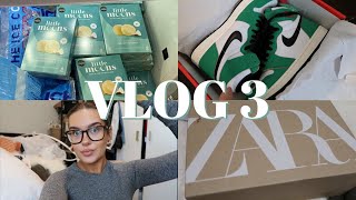 VLOG 3 - WEEKLY VLOG - ZARA DELIVERIES, NEW TRAINER UNBOXING, LITTLE MOONS DISASTER, WHAT I EAT!