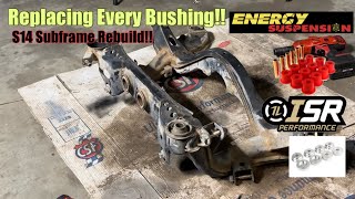 How To Remove Your S14 Subframe Bushings And Install Bushings  On Your Knuckles//Solid Bushing Pt.1