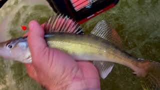 Night Fishing Walleye! Sweet Briar Lake North Dakota!