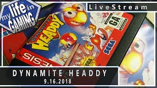 Dynamite Headdy (Sega Genesis) :: LIVE STREAM