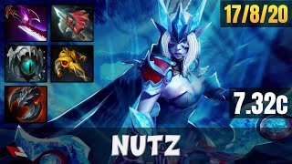 NUTZ Drow Ranger BOTTOM LANE Gameplay WITH 17 KILLS | Dota 2 Full Game