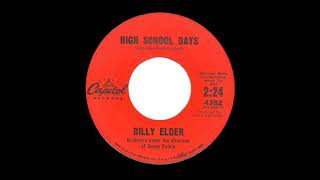 Billy Elder - High School Days - Capitol 4382