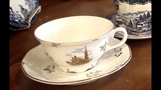 Types of commemorative cups and saucers