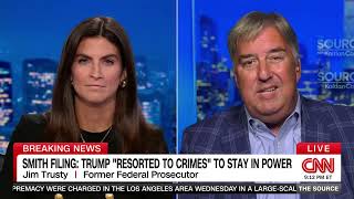 CNN anchor laughs as Trump lawyer debuts new 'insurrection-light' phrase