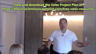 Qualifying prospects and getting faster decisions with a Sales Project Plan