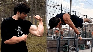 This Russian Athlete Became a Bodybuilder Through Planche Training