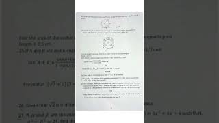 Preboard question paper of mathematics class X cbse #boardexam #cbse