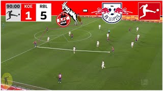 Bittere Heimniederlage: 1. FC Köln - RB Leipzig (1:5) | Taktik-Analyse