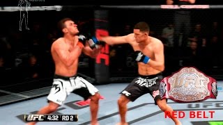 Myles Jury vs Nate Diaz UFC красный пояс red belt