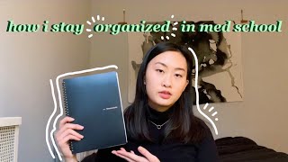 staying organized & productive in med school: my planner setup 2021!