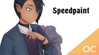 【Speedpaint】- The Boi who sees ghosts (OC)