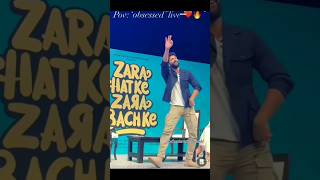 #vickykaushal live dancing on obsessed #saraalikhan #trending #zrahatkezrabachke #viral