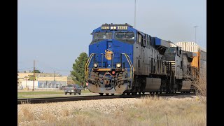 NS #8103 Leads Intermodal Through Midland! Railfanning 3/23/20