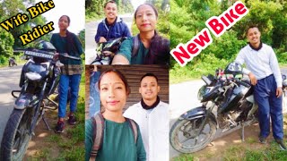 নতুন Bike লৈ Umrangso লৈ Ride | First Time Wife ৰ লগত Ride | Assamese Vlogs | Pranjal Mohan |Party01