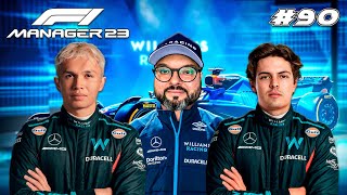 F1 MANAGER 23 - WILLIAMS SUPERANDO AS EXPECTATIVAS