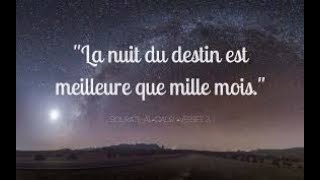 La nuit nuit du destin