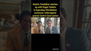 Sachin Tendulkar catches up with Roger Federer in legendary Wimbledon crossover, India legend graces