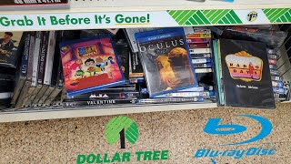 Blu-ray and DVD Dollar Tree Vlog #12