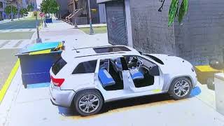 GRAND THEFT AUTO IV 2012 GRAND CHEROKEE SRT8 WITH SRT8 SOUND MOD CRASH TESTING HD