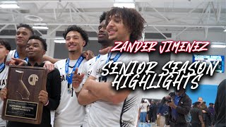 Zander Jimenez | Senior Season Highlights Elite Defender and Ultimate Winner