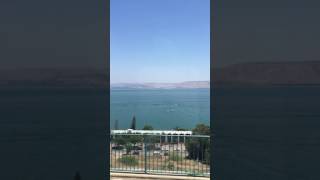 Driving Past The Sea of Galilee