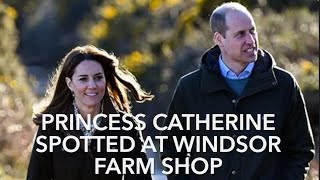 BREAKING NEWS: Princess Kate Spotted at Windsor Farm Shop Amid Speculation