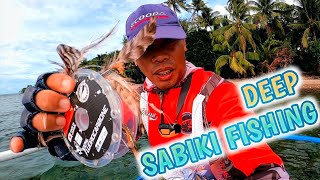 DEEP SABIKI FISHING USING CHICKEN FEATHERS AS FLY LURE