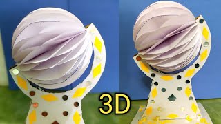 3D Design Crafting Ideas || How to make easy and beautiful 3D Design #pepar_Crafts_Ideas