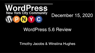 WordPress 5.6 Review