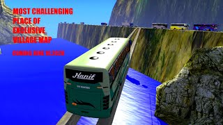 Most Challenging Place of Village Map with Hanif Enterprise Best Bus Company of Bangladesh