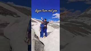 Agar tum mil jao | ladakh snow | trending song #viralvideo #viralshorts #viralshorts #music #viral