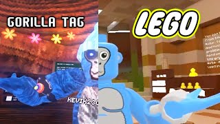 I played gorilla tag LEGO!