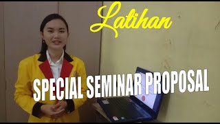 LATIHAN MENGHADAP SEMINAR SPESIALIS KEGURUAN || UNIRAYA NIAS SELATAN