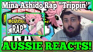 AUSSIE REACTS! Mina Ashido Rap "Trippin'" GameboyJones ft Zach B [MHA] #Minaashido #MHA #Deku