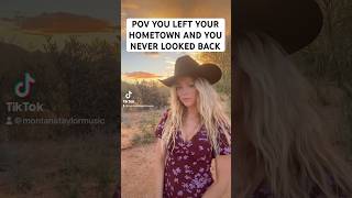 WHAT HAPPENS WHEN YOU LEAVE YOUR HOMETOWN #countrymusic #hometown #wanderlust #travelvlog #trending