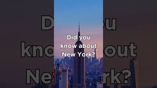 Did you know about New York? #shorts #newyork