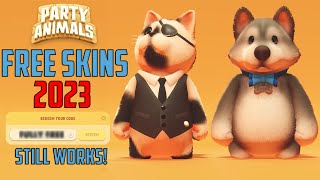 2 FREE SKIN Codes for Party Animals  STILL WORKING! ( 2024 )