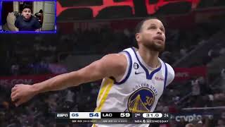 STEPHEN CURRY 50 POINT MASTERCLASS!!! Golden State Warriors vs Los Angeles Clippers Reaction!!!