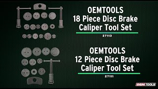 OEMTOOLS Disc Brake Caliper Tool Set