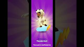 Unlocked Thunderbolt Board in Subway Surf #shorts #subwaysurfers