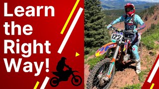 Best Way to Learn How to Ride a Dirt Bike!