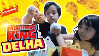 MUKBANG KING DELHA & ALESSIA