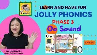 Jolly Phonics Oo Sound || Phase 3 || Blending || Reading