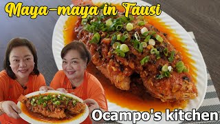 Special Kapampangan Maya Maya (Red Snapper) in Tausi Recipe!!