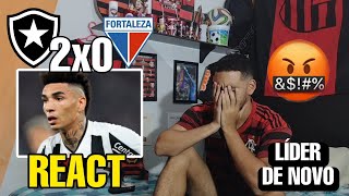 REACT BOTAFOGO 2 X 0 FORTALEZA REAÇÕES FLAMENGUISTAS RIVAIS MELHORES MOMENTOS BRASILEIRÃO 2024